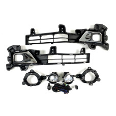 LED протитуманні фари з накладками Toyota Land Cruiser 200 2016-2021