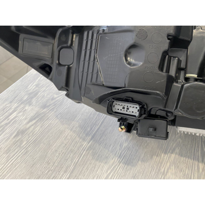 Передні LED фари Ford Fusion USA 2017-2021 (жовтий габарит)