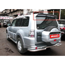 Спойлер на кришку багажника Mitsubishi Pajero Wagon 2000-2015 ABS пластик під фарбування