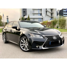 Бампер передній Lexus GS 2012-2015 у стилі GS F sport рестайлінг 2016+ (комплектний)