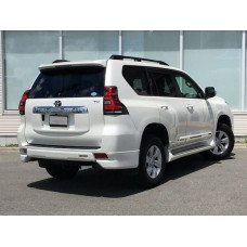 Кути заднього бампера OEM Toyota Land Cruiser Prado 150 2018- колір чорний