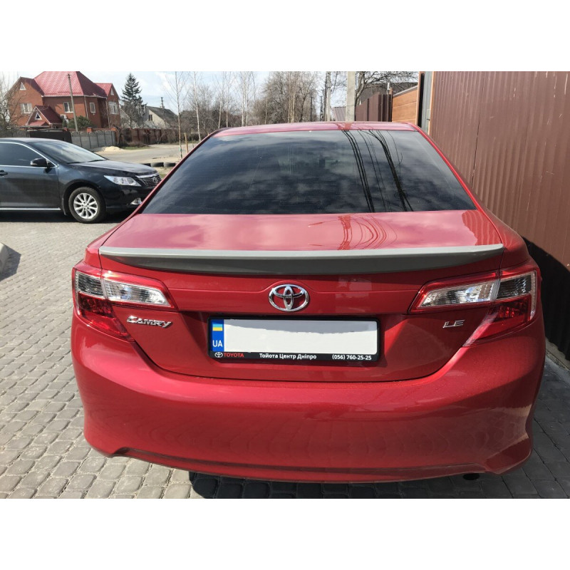 Спойлер ліп багажника Toyota Camry 50 USA 2012-2014 ABS пластик під фарбування