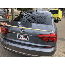 Спойлер ліп на багажник Volkswagen Passat B7 / B8 USA 2011-2019 ABS пластик під фарбування