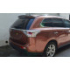 Спойлер козирок Mitsubishi Outlander 2012-2021 ABS пластик під фарбування