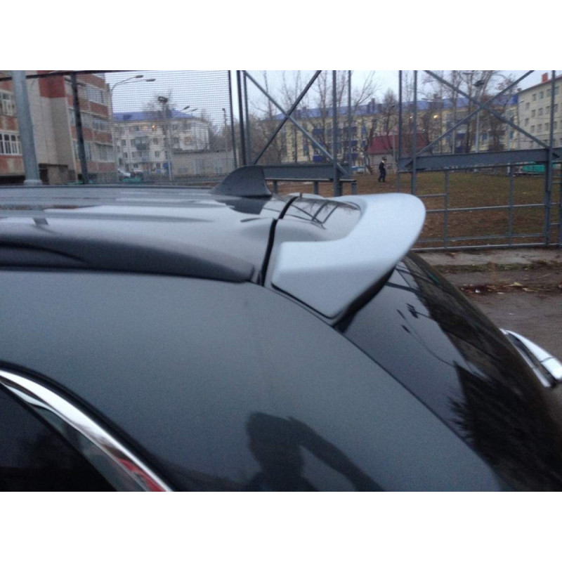 Спойлер козирок Mitsubishi Outlander 2012-2021 ABS пластик під фарбування