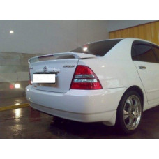 Спойлер на багажник зі стоп-сигналом Toyota Corolla седан 2003-2006 ABS пластик під фарбування