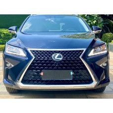 Бампер комплектний з решіткою у стилі 2020+ для Lexus RX 2015-2019