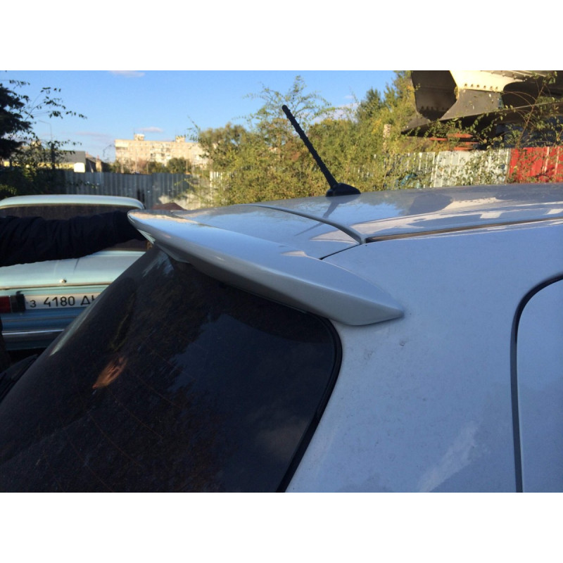 Спойлер козирок на кришку багажника Toyota Yaris 2011-2015 ABS пластик під фарбування