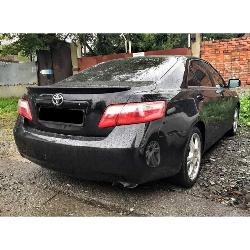 Спойлер ліп багажника Toyota Camry 40 2006-2011 ABS пластик у чорному кольорі