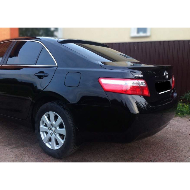 Спойлер ліп багажника Toyota Camry 40 2006-2011 ABS пластик у чорному кольорі