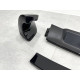 Спойлер високий Mugen RR Honda Civic 4D 2007-2011 ABS пластик, колір чорний глянець