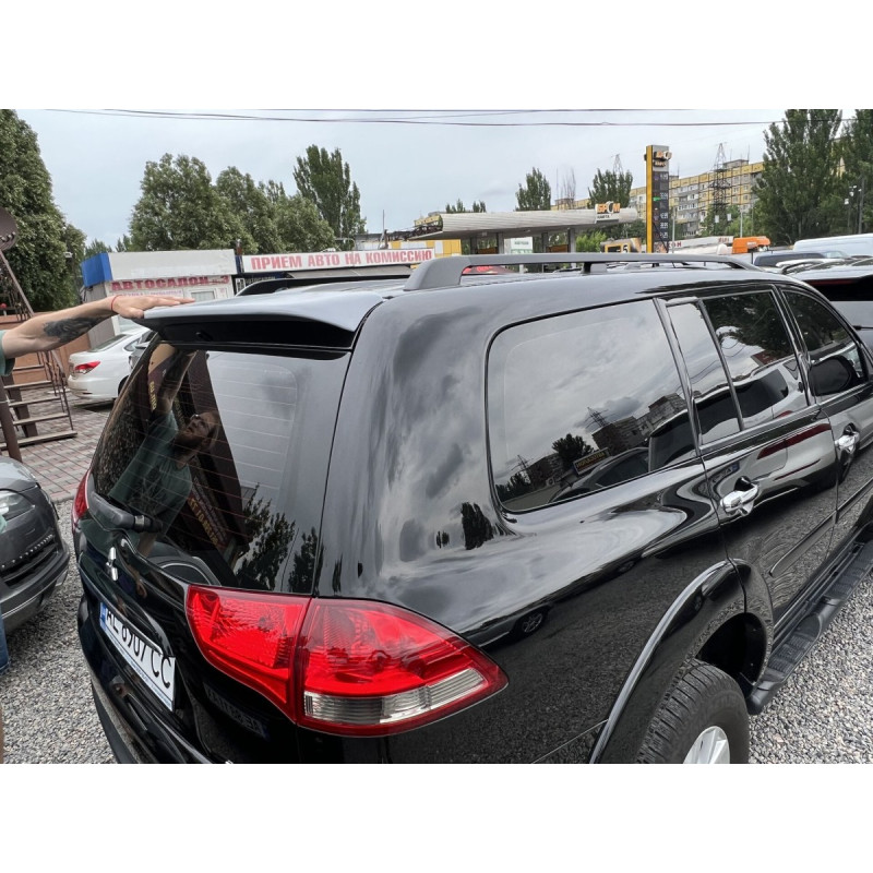 Спойлер козирок Mitsubishi Pajero Sport 2008-2016 ABS пластик. ЯКІСТЬ!