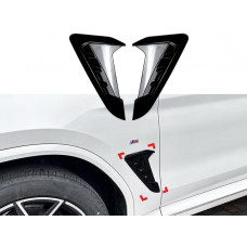 Зябра на крила BMW X3 G01 / X4 G02 2018 - 2шт.