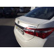 Спойлер ліп багажника Toyota Corolla 2013-2018 ABS пластик під фарбування