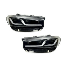 Фари Shadow Line Adaptive LED LCI рестайлінг для BMW G30 / G31 2020-2023 2шт. комплектні з блоками