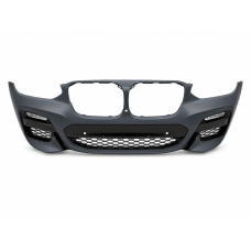 Передній бампер M Paket з туманками BMW X3 G01 / X4 G02 2018-2021