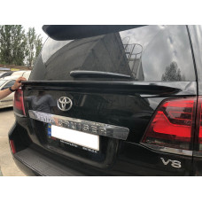 Спойлер під скло WALD Toyota Land Cruiser 200 2008-2016 ABS пластик колір чорний