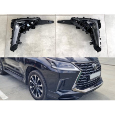 Протитуманні фари Superior Black Lexus LX 570 2016-2022 2шт