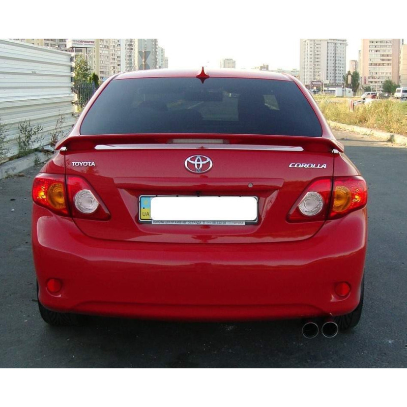 Спойлер на багажник зі стоп-сигналом Toyota Corolla 2007-2012 ABS пластик під фарбування