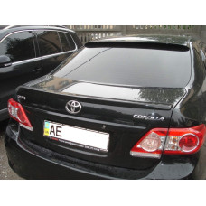 Спойлер ліп багажника Toyota Corolla 2007-2012 склопластик під фарбування