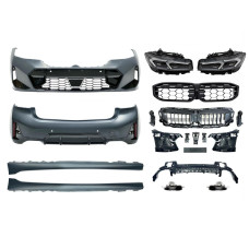 Комплект рестайлінгу M340i для BMW 3 series G20 2018-2022 в 2023+ з фарами Shadow Line