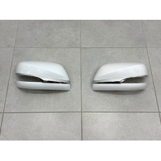 Кришки накладки дзеркал Lexus LX 570/450D 2016-2021 GX 460 2009-2023 перламутр білий 2шт.