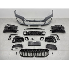 Бампер передній з решіткою M760 BLACK для BMW 7 series G12 2019-2022