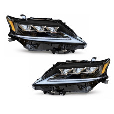 Фари Full LED 3 лінзи Lexus RX 350/450H 2012-2015 у стилі рестайлінг 2020