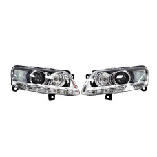 Передні фари ( Bi-Xenon No Adaptive ) без блоків LCI на Audi A6 C6 2004-2011 року