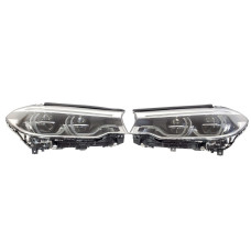 Передні фари ( Full Led Adaptive ) без блоків на BMW 5 Series G30 / G31 2017-2020 року