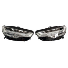 Передні фари ( Full Led LCI ) заміна до рестайлінг на Audi A6 C7 2011-2014 року