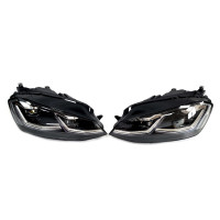 Передні фари ( Full Led стиль VW Golf 7 2017+ ) на Volkswagen Golf VII 2012-2017 року