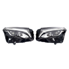 Передні фари ( LED ) комплектні на Mercedes-Benz GLC-Class X253 2015-2019 року