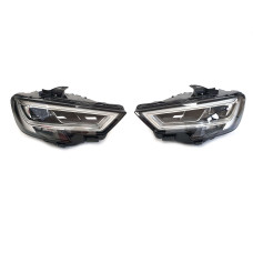 Передні фари ( LED Європа ) без блоків на Audi A3 8V 2016-2020 року