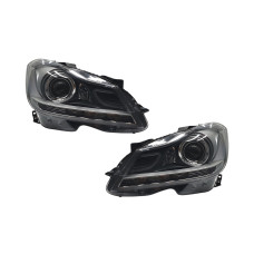 Передні фари ( Xenon Adaptive ) без блоків на Mercedes-Benz C-Class W204 2007-2014 року
