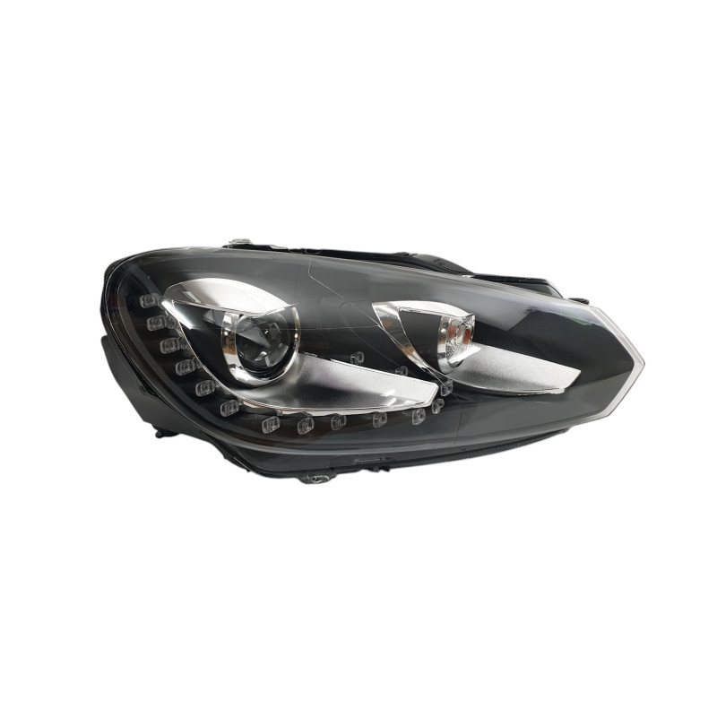 Передні фари ( Xenon GTI ) Silver на Volkswagen Golf VI 2008-2012 року