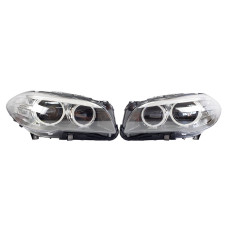 Передні фари ( Xenon No Adaptive ) без блоків на BMW 5 Series F10 / F11 2010-2017 року