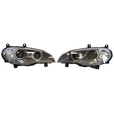 Передні фари Bi-Xenon No Adaptive ( без блоків ) на BMW X5 E70 2010-2013 року