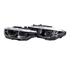 Передні фари Full Led ( без блоків ) Silver на BMW 3 Series F30 / F31 2011-2018 року