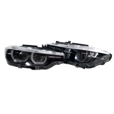Передні фари Full Led ( без блоків ) Black на BMW 3 Series F30 / F31 2011-2018 року