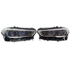 Передні фари Laser ( оригінал комплектні ) на BMW X5 G05 2018-2022 року