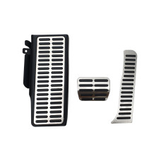 Накладки на педалі АКПП на Volkswagen Passat B6 2005-2010 року
