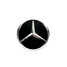 Логотипи Chrome скляний ( муляж дистроніка ) на Mercedes-Benz CLS-Class C218 2011-2014 року