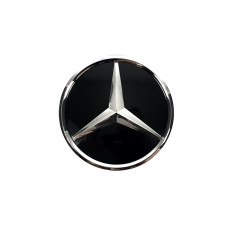 Логотипи Chrome скляний ( муляж дистроніка ) на Mercedes-Benz GLS-Class X166 2015-2019 року