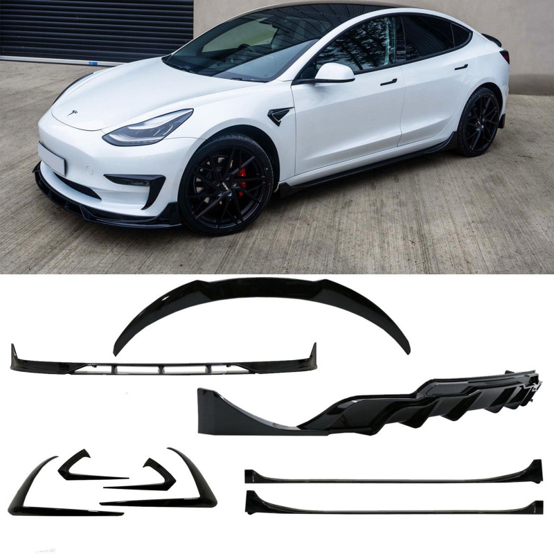Аеро кіт ( комплект дооснащення ) на Tesla Model 3 2017-2022 року