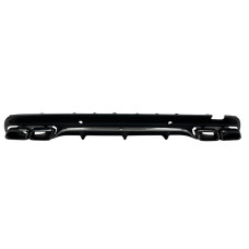 Дифузор ( заднього бампера ) Chrome Black / Chrome Pipe ( стиль AMG C63 ) Sedan на Mercedes-Benz C-Class W205 2014-2018 року