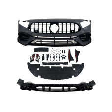 Комплект обвісів ( стиль AMG45 ) Body Kit на Mercedes-Benz A-Class W177 2018-2022 року