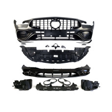 Комплект обвісів ( стиль CLA45 AMG ) Body Kit на Mercedes-Benz CLA-Class C118 2019-2023 року