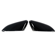 Накладки на дзеркала Чорний глянець на Land Rover Range Rover Vogue L322 2010-2013 року
