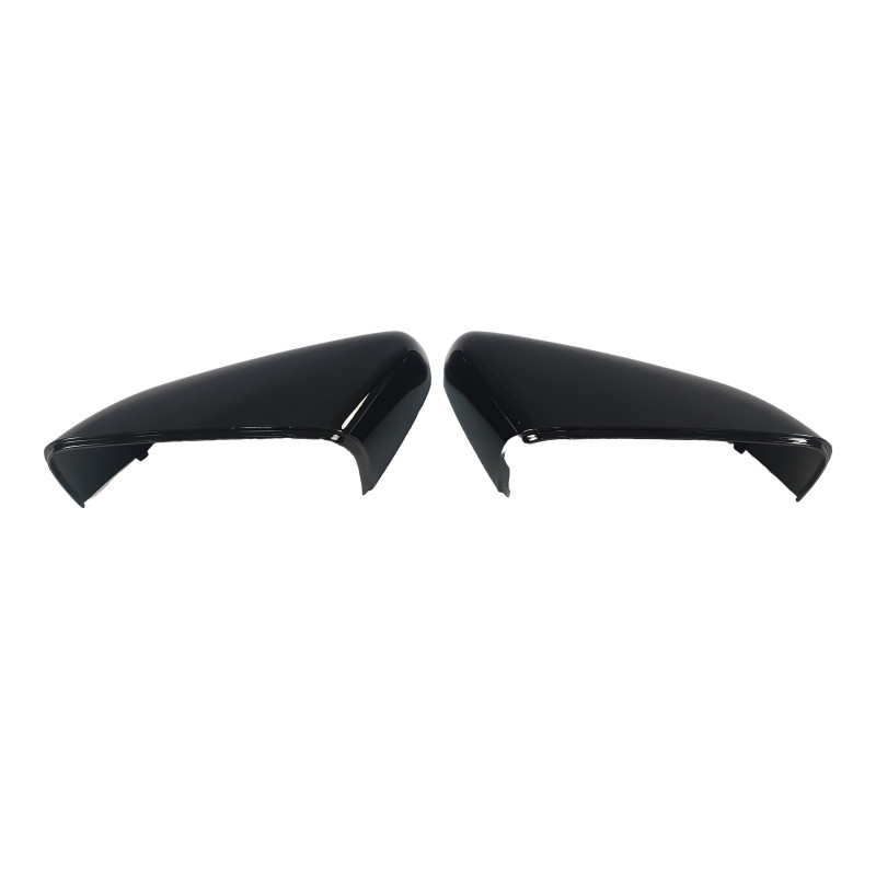 Накладки на дзеркала Чорний глянець на Land Rover Range Rover Vogue L322 2010-2013 року